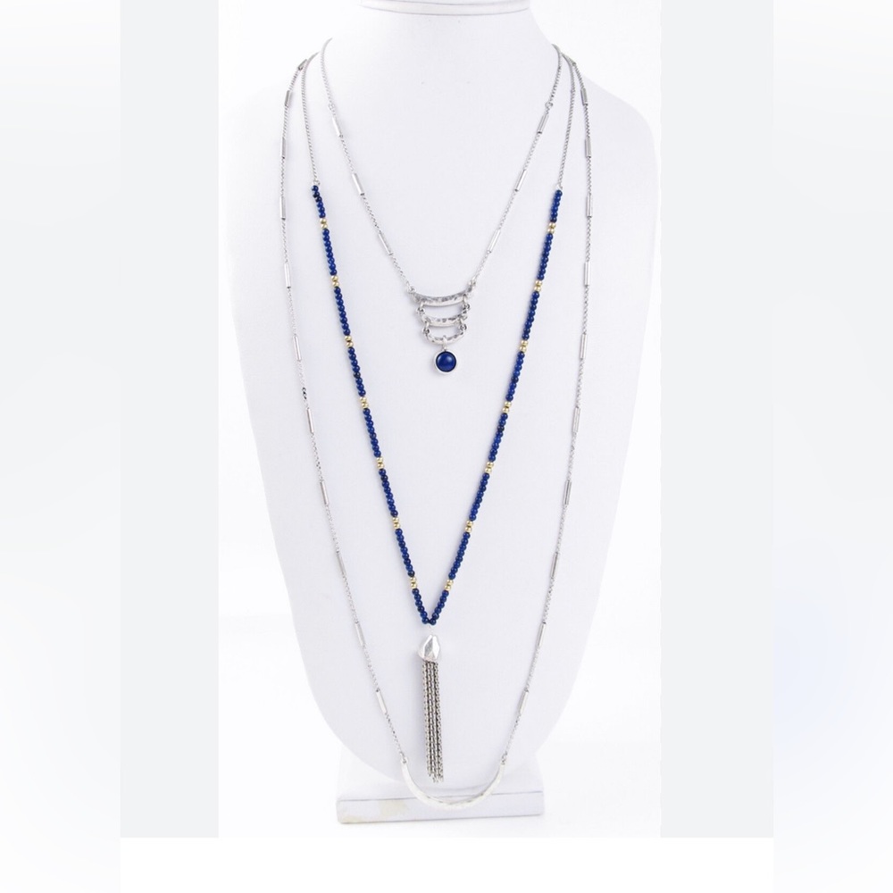 Lucky Layers, Lucky Brand Semi Precious Accents Necklace
NWT
